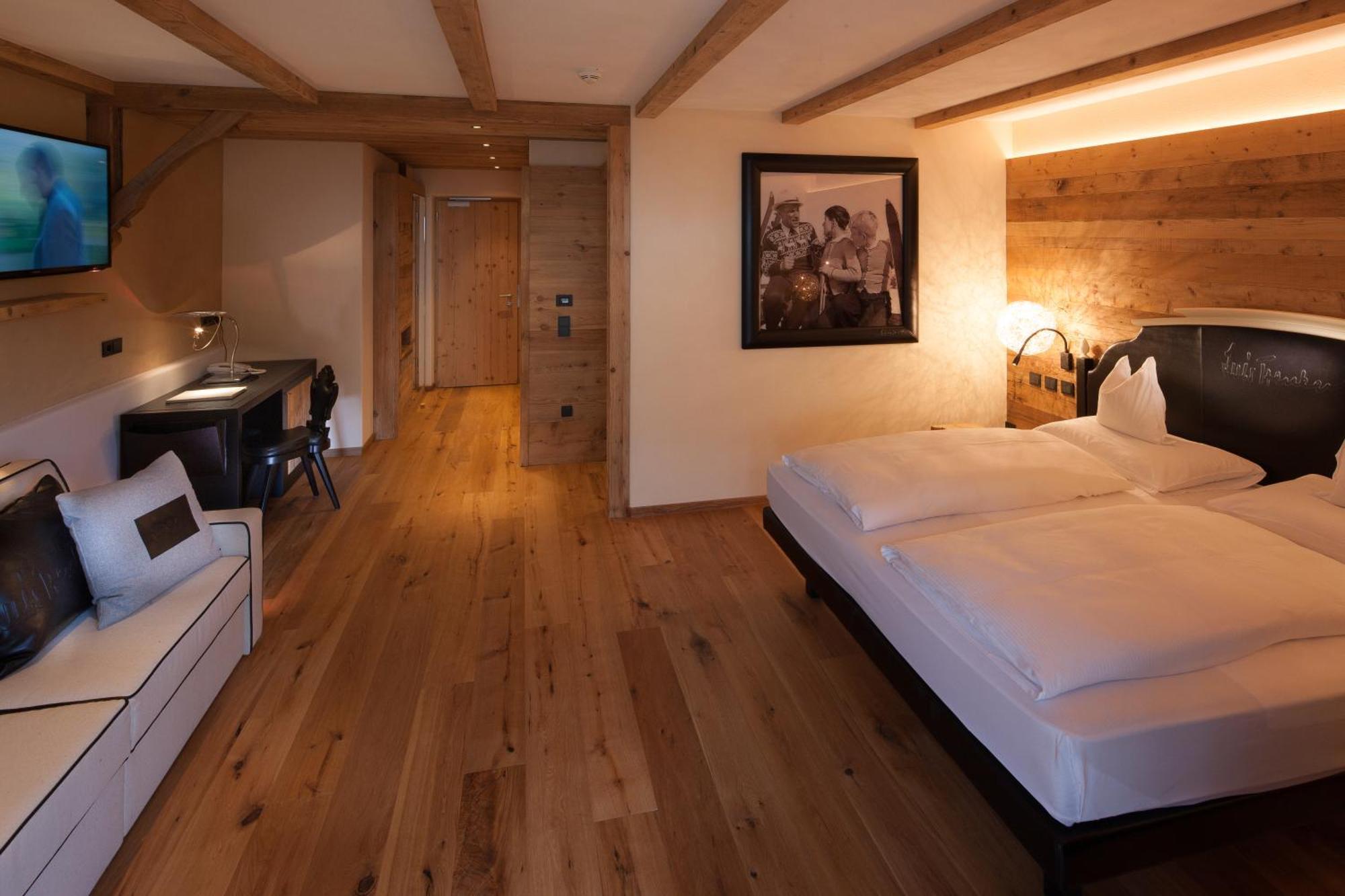 Dolomites Living Hotel Tirler アルペ・ディ・シウージ 部屋 写真